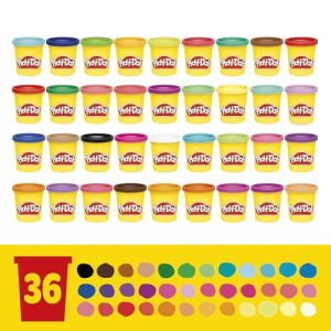 Play-Doh 36-Pack Non-Toxic Modeling Compound for Kids