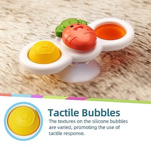 LiKee Suction Cup Fidget Sensory Bath Toys