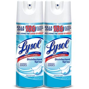 Lysol Disinfectant Spray - Crisp Linen Scent (2-Pack)