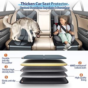 Gimars XL 5-Layer Waterproof Car Seat Protectors (2-Pack)