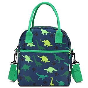 VASCHY Insulated Lunch Box Tote - Kids Dinosaur