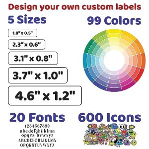 Customizable All-Purpose Name & Icon Labels