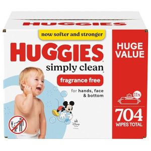 Huggies Simply Clean Unscented Baby Wipes - 704 Count