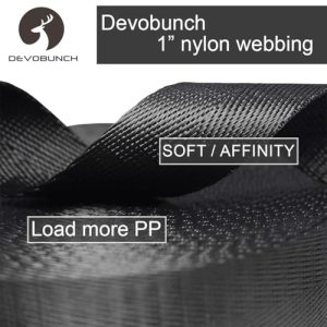 Devobunch 1-Inch Heavy Duty Nylon Webbing Strap – Royal Blue