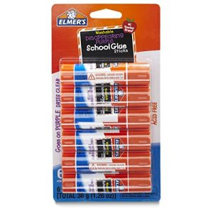 Elmer’s Disappearing Purple Glue Sticks (6-Pack)