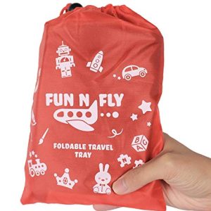 Fun N Fly Foldable Kids Travel Tray - Portable Desk