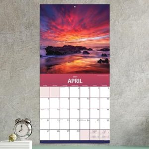 TF PUBLISHING 2025 Sunsets Monthly Wall Calendar