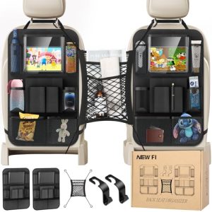 Backseat Car Organizer with Tablet Holder & 20 Pockets