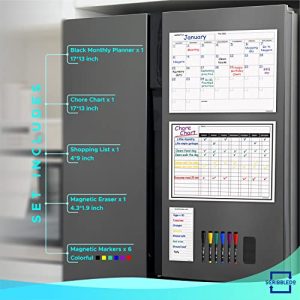 Magnetic Dry Erase Chore Chart for Kids & Adults