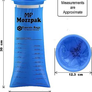 Disposable Vomit Bags – 35 Pack, 1000ml, Leak-Resistant