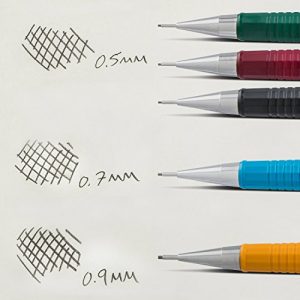Pentel Sharp Mechanical Pencil 3-Pack – Assorted Tips