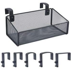 MATIMASU Metal Bedside Caddy for Dorm & Hospital Beds