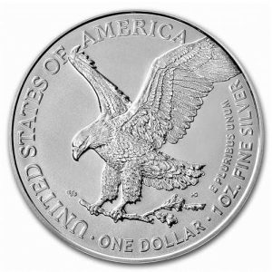 2025 American Silver Eagle Coin .999 Fine Silver