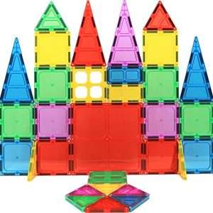 Magnet Build 32-Piece Extra Strong Magnetic Tiles Set