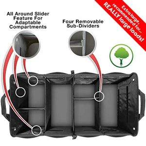 TRUNKCRATEPRO XL Premium Trunk Organizer for SUV, Truck