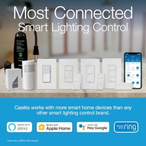 Lutron Caseta Smart Plug-In Lamp Dimmer Switch Kit