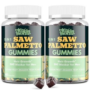 Saw Palmetto Gummies: Prostate, Hair & Urinary Health