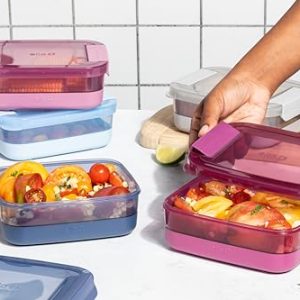 Ello 10-Piece Meal Prep Set: BPA-Free Food Storage