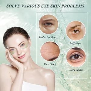 Aloe Vera Under Eye Patches for Puffy Eyes & Dark Circles