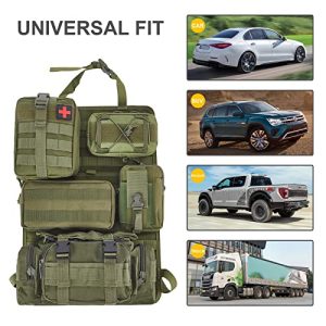 BXBXHD 6-Pack Tactical Molle Truck Car Seat Organizer