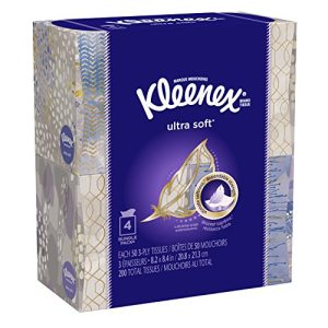 Kleenex Ultra Soft Facial Tissues - 4 Cube Packs