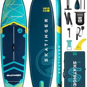Skatinger 11'6" Inflatable SUP Paddle Board - Ultra Stable
