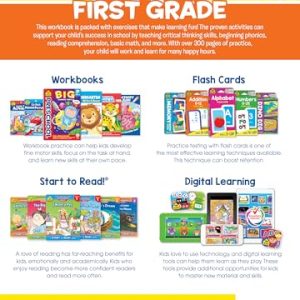 Big First Grade Workbook: Reading, Math & More