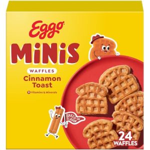 Eggo Minis Cinnamon Toast Waffle Bites Family Pack 24ct