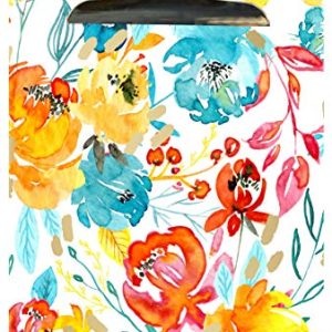 bloom daily planners Letter Size Clipboard - Happy Blooms