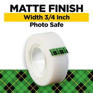 Scotch Magic Tape – Invisible, 18 Rolls, School & Office