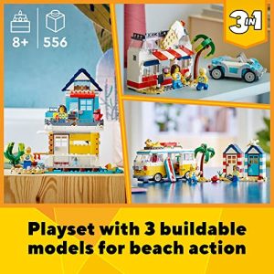LEGO Creator 3-in-1 Beach Camper Van Building Kit