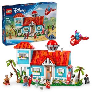 LEGO Disney Lilo & Stitch Beach House Building Toy 43268