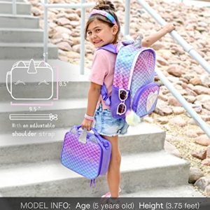 Mibasies Insulated Lunch Box – Mermaid Rainbow Unicorn