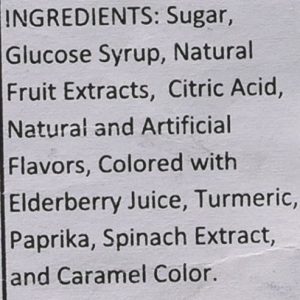 Chipurnoi Glitterati Fruit & Berry Hard Candy – 2lb