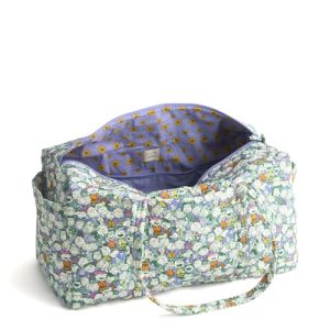 Vera Bradley Peanuts Pals Large Cotton Duffel Bag