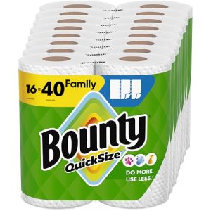 Bounty Quick Size Paper Towels - 16 Family Rolls