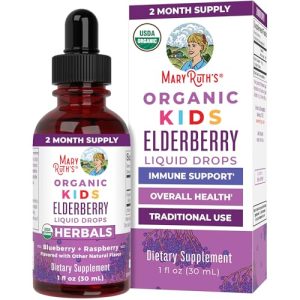 MaryRuth Organics Kids Elderberry Drops - Immune Support
