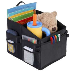 CASHINE Foldable Car Seat Organizer - Oxford Fabric