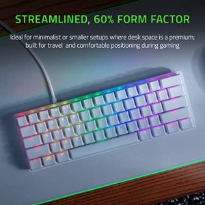 Razer Huntsman Mini 60% Gaming Keyboard White
