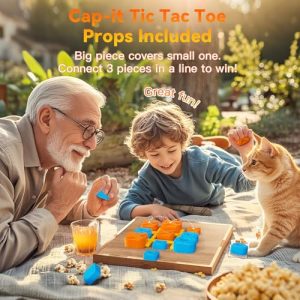 Niufuntek Rechargeable Tic Tac Toe Game Box