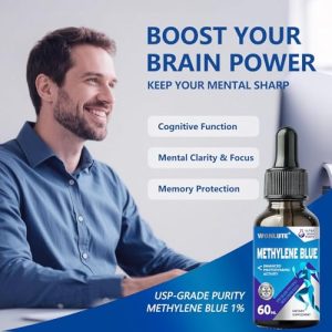 Methylene Blue 1% Liquid Drops for Brain & Energy