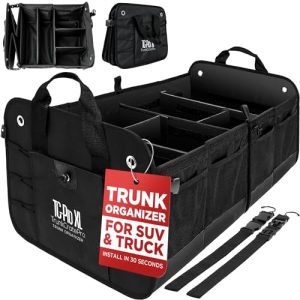 TRUNKCRATEPRO XL Premium Trunk Organizer for SUV, Truck