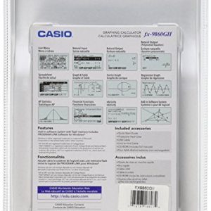 Casio fx-9860GII Graphing Calculator – Black