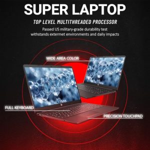 HP 15.6″ Laptop: Ryzen 5, 16GB RAM, 512GB SSD, Office 365