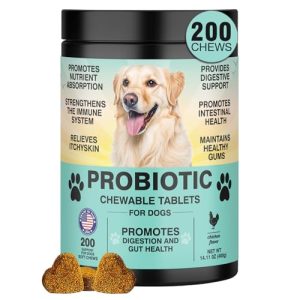 TzzyiC Probiotics for Dogs - Digestive & Immunity