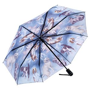 Galleria Cats & Dogs Auto-Open/Close Folding Umbrella