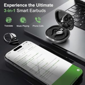 AI Translation Earbuds: 144 Languages, 60H, HiFi