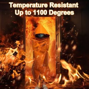 DIBBATU Fireproof Escape Cloak – Emergency Safety Cape