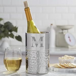 Personalized Wine Chiller – Engraved Stainless Steel