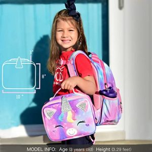 Mibasies Insulated Kids Lunch Box – Unicorn Design